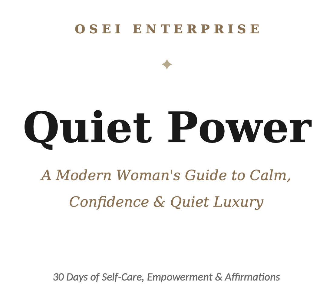 Quiet Power (Personalized)