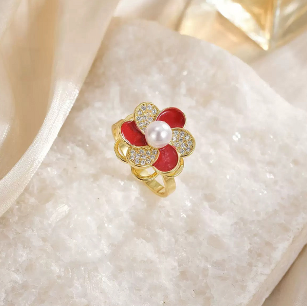 A Gentle Moment of Calm - Calm Blossom Ring