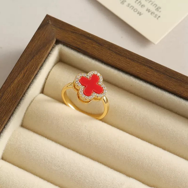 Connect With Your Inner Calmness - Golden Stillness Ring
