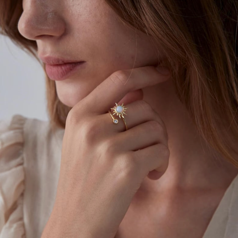 Ray of Grace Anxiety Ring