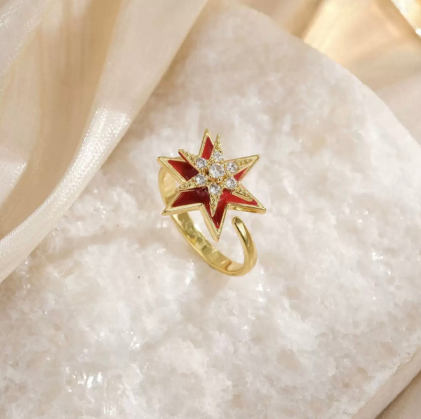 Peace at Your Fingertips - Serenity Bloom Ring